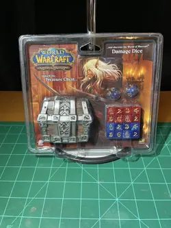 World of Warcraft TCG/CCG Damage Dice Treasure Chest RPG Upper Deck Sealed! - Image 1