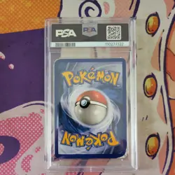 2007 Pokemon Gold Star EX Power Keepers Vaporeon Gold Star #102/108 Holo PSA 1 - Image 2