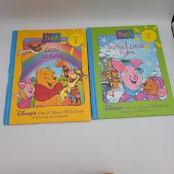Disney’s Out & About With Pooh A Grow and Learn Library, Complete 19 Book Set - Image 3
