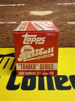 1981 Topps Traded Baseball Complete Factory Set 132 Cards Valenzuela & Raines RC - Image 3