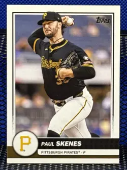 2026 Topps Flagship PAUL SKENES Pirates Base 62 - Image 1