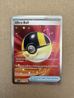 Pokemon TCG Ultra Ball 264/217 Ascended Heroes Illustration Rare Pack Fresh - Image 1