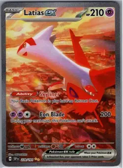 Latias ex - 239/191 - Pokemon Surging Sparks Special Illustration Rare NM - Image 1