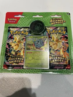 Pokemon TCG Mega Evolution Ascended Heroes Pack w/ Erika's Tangela Card - Image 1