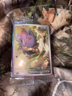 N's Zorua 189 Sealed Promo SV: Scarlet & Violet Promo Cards Pokemon TCG - Image 1