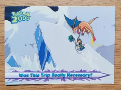 Pokemon Card - "Was This Trip Really NecessaryU" Topps Movie 2000 The Movie #49 - Image 1