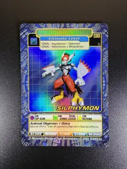 Digimon Silphymon BO-176S Card 2001 Digi-Battle Series 4 Bandai Holo Nm/M - Image 1