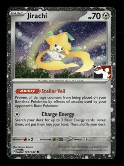 Jirachi Prize Pack Series Cards 126/182 Cosmo Holo Pokemon LP Naoyo Kimura - Image 1