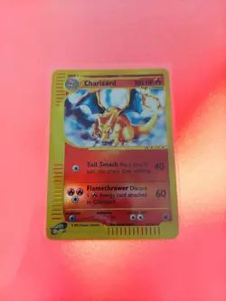 REVERSE HOLO Charizard 39/165 Expedition Base Set Rare Pokemon TCG Card - Image 1