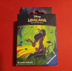Disney Lorcana TCG - Deck Protectors - SCAR [The Lion King] [65 Card Sleeves] - Image 1