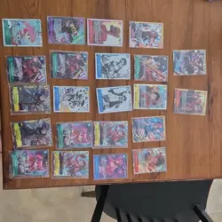 Bandai One Piece Card Game 40 Cards OP01-OP04 Luffy Zoro Leader Foil English - Image 3