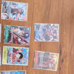 Bandai One Piece Card Game 40 Cards OP01-OP04 Luffy Zoro Leader Foil English - Image 4