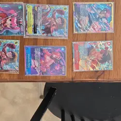 Bandai One Piece Card Game 40 Cards OP01-OP04 Luffy Zoro Leader Foil English - Image 5