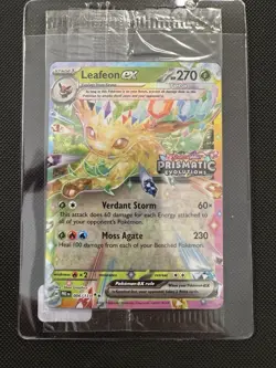 Leafeon ex - (Prismatic Evolutions Stamp) 006/131 Miscellaneous Cards & Products - Image 1