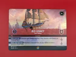 RLS Legacy Solar Galleon Lorcana Enchanted 216/204 Into The Inklands Card - Image 1