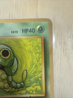 Japanese Caterpie No. 010 Base Set - Common Pokemon Card - - Image 2