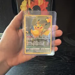 Pokemon TCG Holo Card Lot Pikachu Leafeon V Radiant Eternatus Bidoof - Image 3