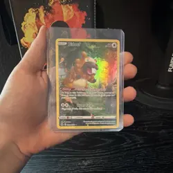 Pokemon TCG Holo Card Lot Pikachu Leafeon V Radiant Eternatus Bidoof - Image 4