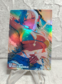 Canary Trading Card Waifu Goddess Story Anime Girl holo Karte Manga Full Art - Image 1