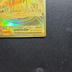 Pokemon Card - Charizard x EX 130/094 Me02: Phantasmal Flames Holo Gold - M/NM - Image 4