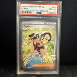 PSA 10 Perrin 220/167 Special Illustration Rare Twilight Masquerade ENGLISH Card - Image 1