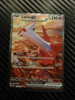 Latias ex SIR 239/191 – Surging Sparks – Special Illustration Rare – NM Pokemon - Image 1