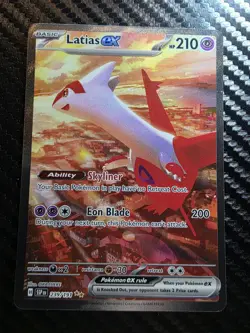 Latias ex SIR 239/191 – Surging Sparks – Special Illustration Rare – NM Pokemon - Image 2