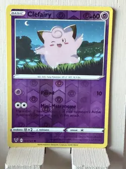 Pokemon TCG Clefairy Vivid Voltage 063/185 Reverse Holo - Image 1