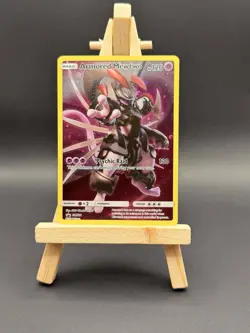 NM! Armored Mewtwo SM228 Sun & Moon Holo Black Star Promo Pokemon Card! - Image 1