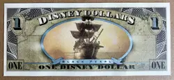 2007 Disney Dollar Pirates Of the Caribbean Black Pearl Uncirculated - Image 2