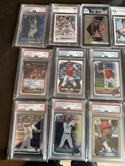 *HUGE* 19 Card PSA Graded AUTO’S Patches #’d MLB NBA Lot Great Value For Resell - Image 1