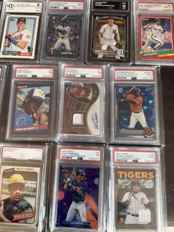 *HUGE* 19 Card PSA Graded AUTO’S Patches #’d MLB NBA Lot Great Value For Resell - Image 2