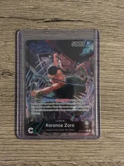 Roronoa Zoro (020) (Alternate Art) OP12-020 Legacy of the Master Foil - Image 1
