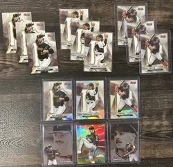 2025 Bowman Best - PIRATES 15 Card Lot - Griffin Skenes Bubba - Pixel Portrait - Image 1