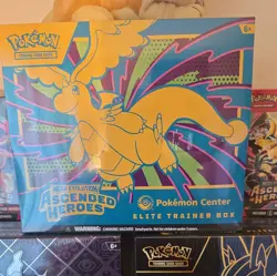 Pokemon TCG Ascended Heroes Pokemon Center Elite Trainer Box ETB Factory Sealed - Image 1