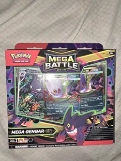 Pokemon Mega Battle Deck Mega Gengar Ex BRAND NEW SEALED - Image 1