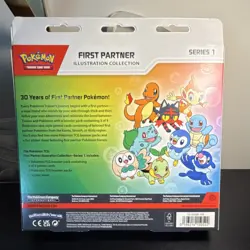 Pokemon First Partner Illustration Collection Series 1 Box, 3 Promo Cards - Image 2