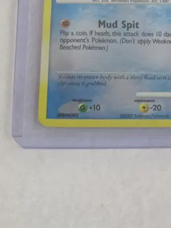 Barboach 72/123 Reverse Holo Mysterious Treasures Pokemon Card Rare 2007 - Image 5