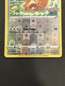 Pokemon Bidoof Peelable Ditto 059/078 PGO Pokemon GO NM - Image 3