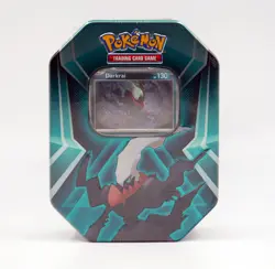 Pokemon TCG DARKRAI Triple Whammy Collector's Tin 2024 | 3 Foil Cards + 3 Packs - Image 1