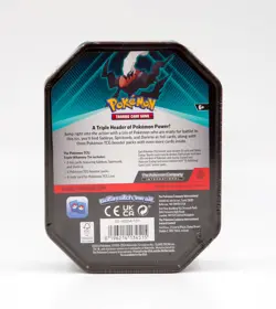 Pokemon TCG DARKRAI Triple Whammy Collector's Tin 2024 | 3 Foil Cards + 3 Packs - Image 3