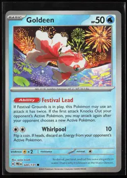 Goldeen (Master Ball Pattern) 020/131 SV: Prismatic Evolutions Pokemon TCG NM - Image 1