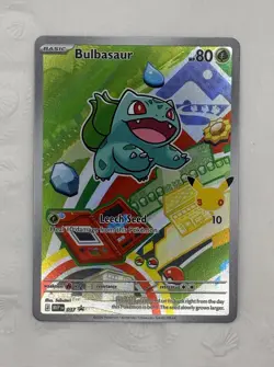 Pokemon 30th Series 1 First Partner Set Bulbasaur Charmander Squirtle 037-039 - Image 4
