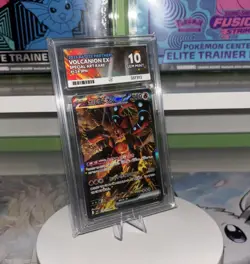 ACE 10 Volcanion EX 124/100 - Battle Partners - Japanese Pokemon TCG Card - Image 1