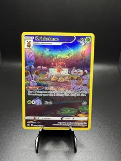 Pokemon TCG Kricketune Crown Zenith: Galarian Gallery Holo Rare Card GG02/GG70 - Image 1