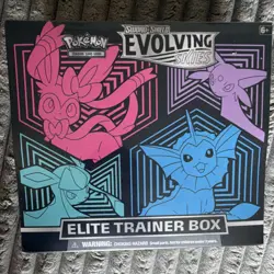 Pokemon Sword & Shield Evolving Skies Elite Trainer Box ETB - Image 1