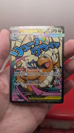 Pokemon TCG #271/217 Mega Dragonite EX Mega Attack Rare Holo Ascended Heroes NM - Image 3