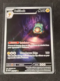 Bellibolt 201/197 SV03: Obsidian Flames Holo Pokemon Tcg Illustration Rare - Image 1