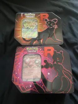Pokemon TCG Team Rockets Tins - Image 1