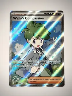 Wally's Compassion - 176/132 - Ultra Rare - Mega Evolution Pokemon TCG - Image 1